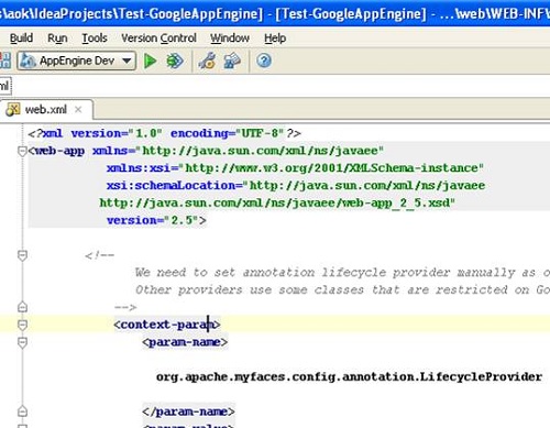 web.xml Configuration