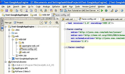 faces-config.xml Configuration